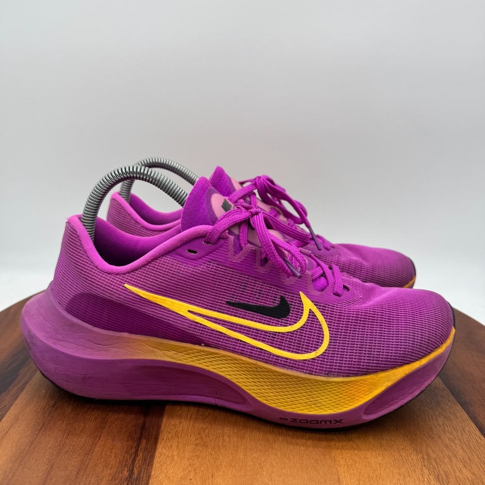 Nike Zoom Fly 5 Shoes Womens 9.5 Hyper Violet Running Athletic Sneakers